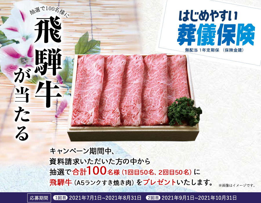 資料請求キャンペーン