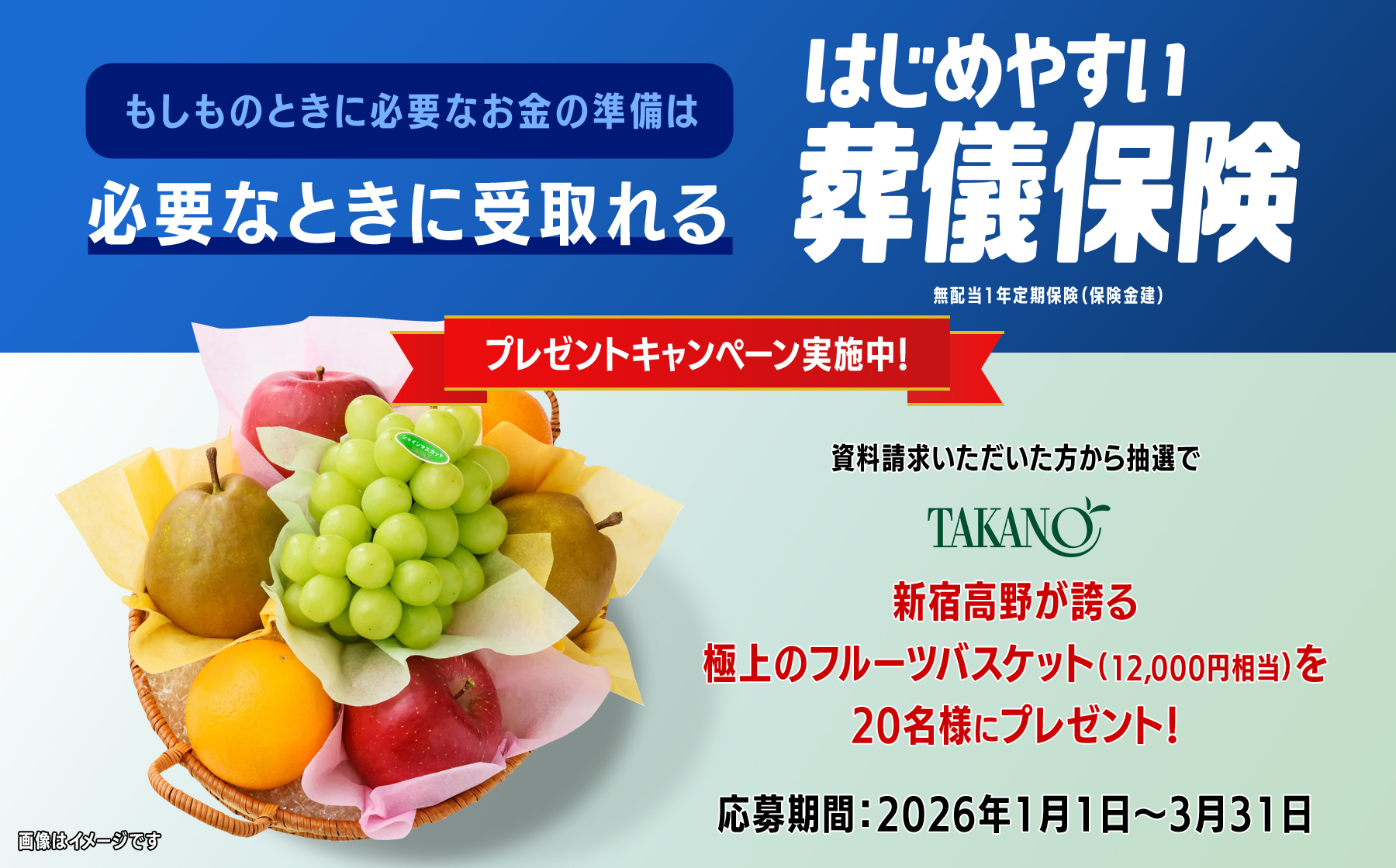 資料請求キャンペーン